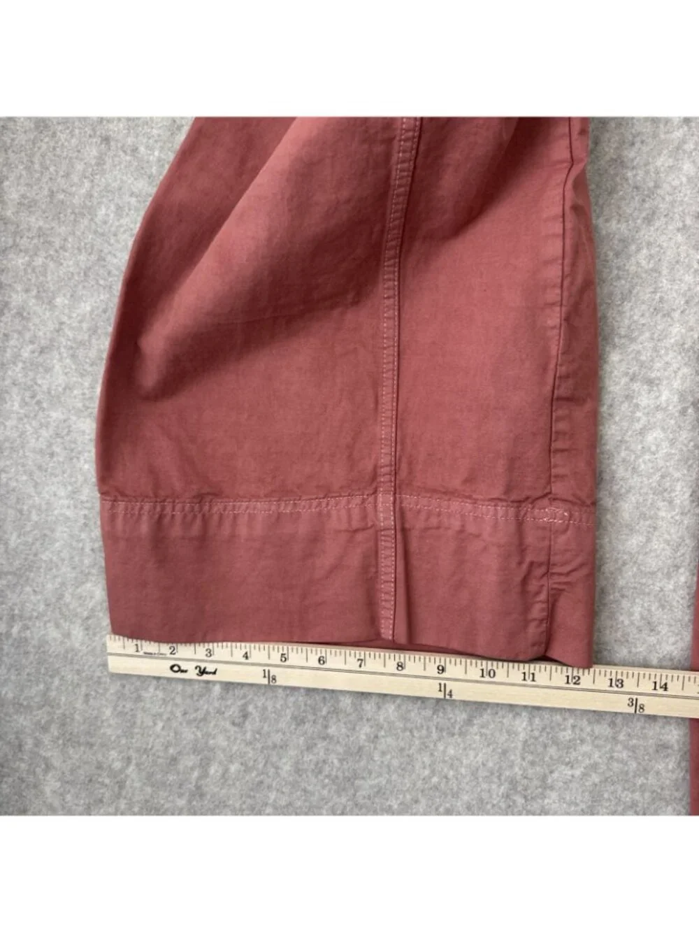 Everlane Linen Blend Pants Womens 2 Garment Dyed Pleated Wide Leg Ankle Length